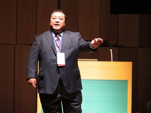 Dr. Okuda lecturing at the IFED in Japan